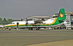 5Y-VVJ @ HKNW - 5Y-VVJ   Fokker F-50 [20133] (Blue Bird Aviation) Nairobi-Wilson~5Y 05/10/2010 - by Ray Barber