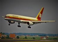 OO-ILI @ EBBR - Landing at Brussels 25L scan from slide '90s - by Joannes Van Mierlo
