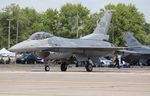 01-7050 @ KYIP - USAF F-16C - by Florida Metal