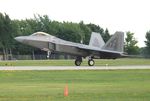 05-4093 @ KOSH - USAF F-22A - by Florida Metal