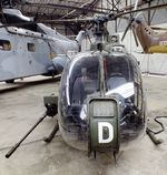 1579 - Aerospatiale SA.341F Gazelle gunship at the Musee de l'ALAT et de l'Helicoptere, Dax