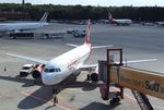 D-ABFP @ EDDT - Airbus A320-214 of airberlin at Berlin-Tegel airport