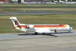 EC-JZV @ EDDT - Bombardier CRJ-900 (Canadair CL-600-2D24) of Iberia Regional / Air Nostrum at Berlin-Tegel airport