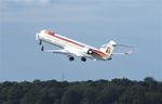 EC-JZV @ EDDT - Bombardier CRJ-900 (Canadair CL-600-2D24) of Iberia Regional / Air Nostrum at Berlin-Tegel airport