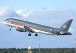 JY-AYQ @ EDDT - Airbus A320-232 of Royal Jordanian Airlines at Berlin-Tegel airport