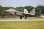 08-4156 @ KOSH - USAF F-22A - by Florida Metal