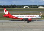 D-ABNA @ EDDT - Airbus A320-214 of airberlin at Berlin-Tegel airport