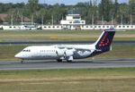 OO-DWE @ EDDT - BAe Avro 146-RJ100 of brussels airlines at Berlin-Tegel airport