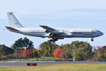 N404PA @ KPSM - MIT Research 707 comes in for it's final pass through Pease before heading to the Boneyard in AZ. - by Topgunphotography