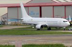 EC-III @ EGSH - Under tow from KLM UK Engineering for engine runs, ex Air Europa.