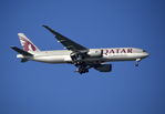 A7-BFV @ EGLL - BOEING 777-F on finals to 9R London Heathrow. - by moxy