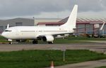 EC-III @ EGSH - Under tow North Side for engine runs. Ex Air Europa.