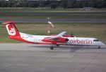 D-ABQD @ EDDT - De Havilland Canada DHC-8-402Q (Dash 8) of airberlin at Berlin-Tegel airport