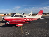 N4254T @ JSFQ - PA 28-180 on the day I bought it - by Clint Clifton