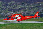 HB-ZRY @ LSZL - HB-ZRY   Agusta A.109SP Grand New [22205] (REGA-Swiss Air Ambulance) Locarno~HB 16/04/2018 - by Ray Barber