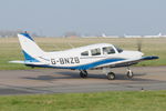 G-BNZB @ EGSH - Leaving Norwich. - by keithnewsome