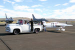 N45889 @ RTS - The tractor is older than the plane ! Reno 2018