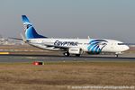 SU-GEJ @ EDDF - Boeing 737-866(W) - MS MSR EgyptAir - 6439 - SUGEJ - 18.02.2019 - FRA