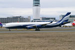9H-SUN @ LOWW - HiFly Malta Airbus A340-313X - by Thomas Ramgraber
