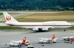 N212JL @ LSZH - JAL B743 taxying for departure - by FerryPNL