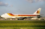 EC-DLD @ KMIA - Iberia B742 waiting to line-up - by FerryPNL