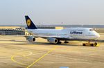 D-ABTC @ EDDF - Lufthansa B744 under tow - by FerryPNL