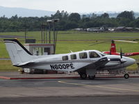 N600PE @ EGBJ - Based Beech G58 Baron At Gloucestershire Airport. - by James Lloyds