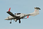 G-LHXA @ EGSH - Arriving at Norwich. - by keithnewsome