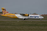 G-ORAI @ EGJB - Arriving at Guernsey - by alanh