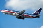N224US @ KMIA - USAir B732 taking-off - by FerryPNL