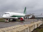 G-CLVK @ EHBK - Former Alitalia ERJ175 stored at MST - by FerryPNL