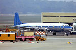 N9498 @ LSGG - N9498   Douglas DC-7C [45187] (Fire Service) Geneva Int'l-Cointrin~HB 05/06/1982 - by Ray Barber