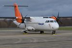 YA-KMP @ EDLN - Kam Air Atr42 parked at MGL - by FerryPNL