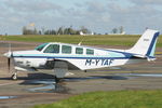 M-YTAF @ EGSH - Arriving at Norwich. - by keithnewsome