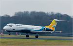 9A-BTE @ EDDR - Fokker 100 (F-28-0100), c/n: 11416 - by Jerzy Maciaszek