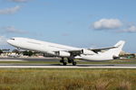 9H-SOL @ LMML - A340 9H-SOL HiFly Malta - by Raymond Zammit
