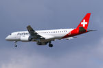 HB-AZC @ LOWW - Helvetic Airways Embraer 190 E2 - by Thomas Ramgraber