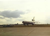 N1338U @ LHR - Photographed at Heathrow on 10th August 1972 N1338U Douglas demonstration aircraft . - by STEPHEN PETER HOCKING