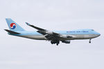 HL7605 @ LOWW - Korean Air Cargo Boeing 747-4B5ER(F) - by Thomas Ramgraber