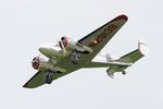 N2913B @ LFFQ - Beech D18S, On display, La Ferté-Alais airfield (LFFQ) Air show 2016 - by Yves-Q