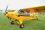 F-GETT @ LFFQ - Piper L-18C Super Cub, Static display, La Ferté-Alais (LFFQ) Air show 2016 - by Yves-Q