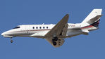 N572QS @ KAUS - Cessna Citation landing on 17L - by Caden Glasgow