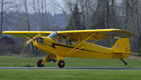 N27132 @ S43 - Landing at Harvey Field, last Saturday of March 2021 - by Mark Peterson