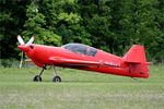 F-WWMZ @ LFFQ - Mudry Cap 222, Taxiing to parking area, La Ferté-Alais airfield (LFFQ) Air show 2016 - by Yves-Q