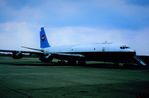 N14AZ @ EBBR - St. Lucia B707 on the tarmac in BRU - by FerryPNL