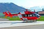 HB-ZRF @ LSZB - HB-ZRF   MBB/Kawasaki BK117C-2 [9215] (Schweiz Luft-Ambulanz AG) Bern Belp~HB 10/04/2009