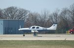 N441BE @ KRFD - Lancair ES - by Mark Pasqualino