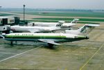 YU-AKK @ EGLL - JAT B727in Air Afrique outfit - by FerryPNL