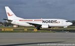 SE-DLO @ EDDL - Boeing 737-3Y0 - ELN Nordic East International opfor Macedonien Airlines - 23748 - SE-DLO - 1994 - DUS