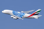 A6-EOT @ LOWW - Emirates Airbus A380 - by Thomas Ramgraber